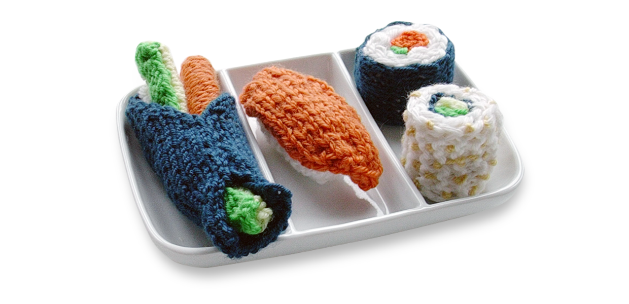 Knitsushi – Concept and Design for On- and Offline Media